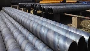6.4M Длина третьей стороны проверки ASME B36.10 API 5L X52 Спиральная труба для промышленных трубопроводов и вариантов большого диаметра