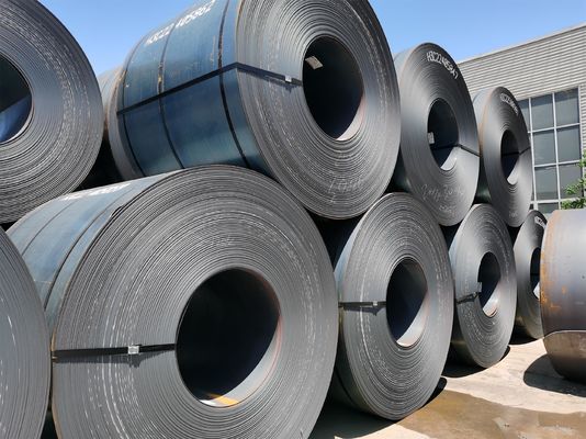 Prime Astm A36 2Mm 3Mm 6Mm 10Mm горячо прокатаная стальная плитка в катушке HRC для углеродистой стали и котловой плиты