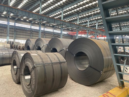 Нелегированный Q235 Q345 1250mm 1500mm горячо прокатаный стальной катушек лист с толщиной 0,2-4mm