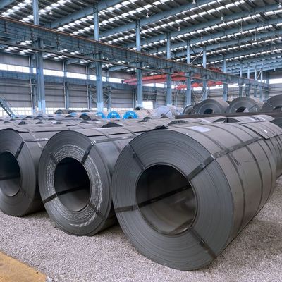 Высокоукрепляющая ASTM A36 A283 A387 Q235 Q345 S235jr Черная углеродистая катушка для изготовления стальных труб и горячо прокатаных катушек