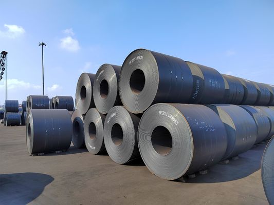 ASTM Q235 Q235B Q345 Горяче прокатаная катушка из углеродистой стали с гладкой поверхностью и конкурентоспособной