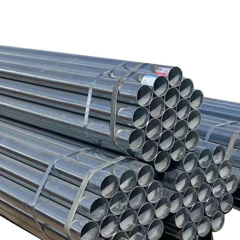 Shandong Lubao Round Section Shape Welded Galvanized Carbon Steel Pipe с классом Q195/Q235/Q345 и длинным прямым дизайном