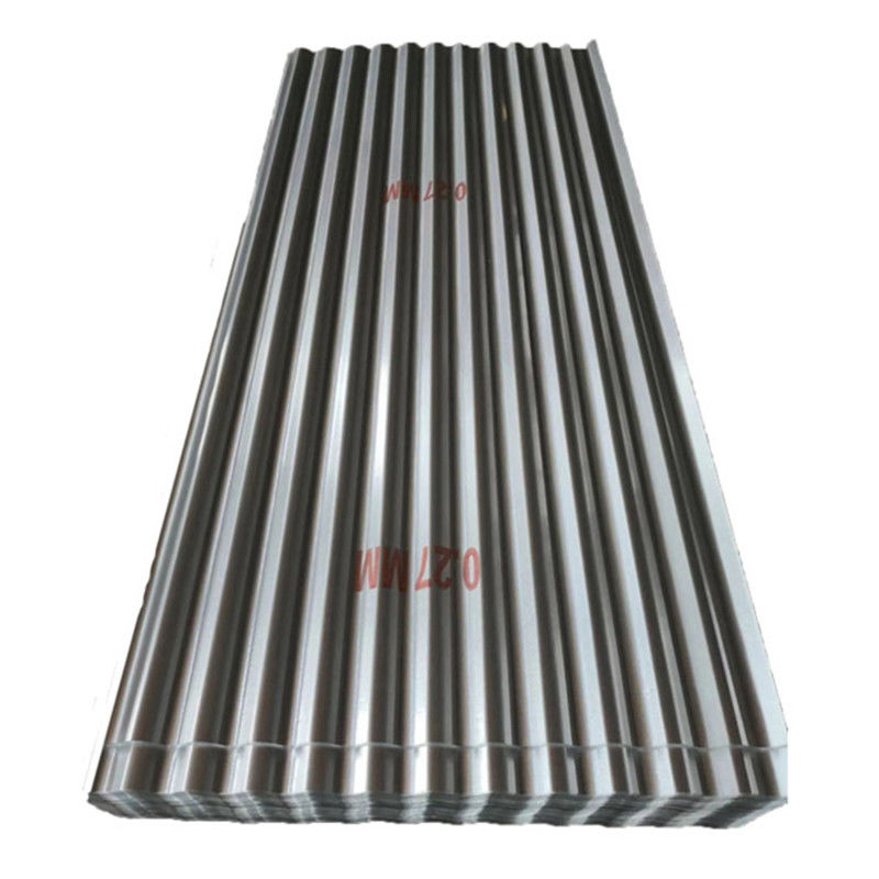 ASTM A653 G550 G350 CGCC SGCC DX51D DX52D Покрытие гофрированной плиты из стали