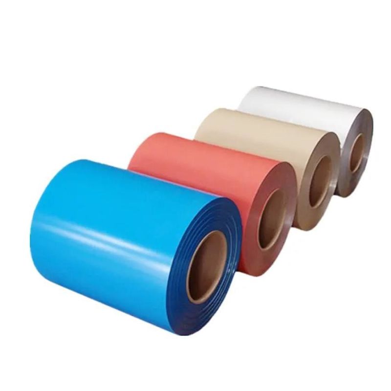 Z30-Z40 Покрытие PPGI PPGL RAL6018 RAL6032 Предварительно окрашенная оцинкованная стальная катушка для вашего следующего строительного проекта