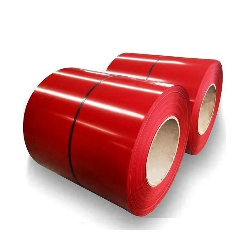 SGCC/DX51D класс RAL6018 RAL6032 Цветный антиотпечатки пальцев PPGI Предварительно окрашенная катушка из гальвалюмной стали с индивидуальными цветами