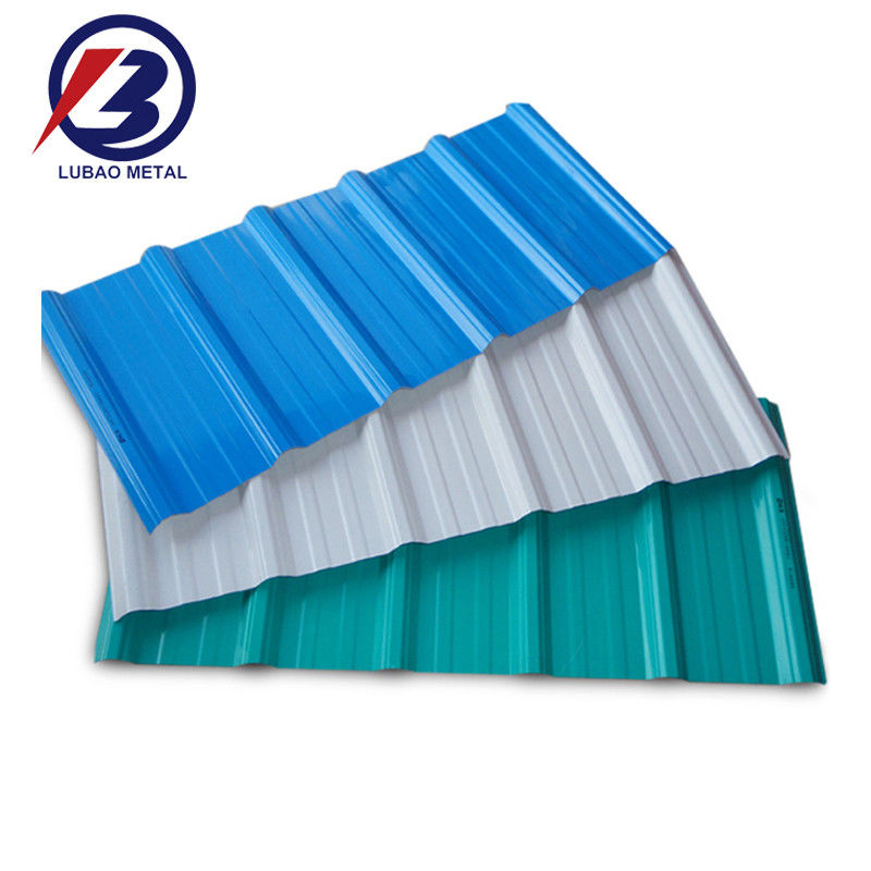 GB Standard Heatproof 20 Gauge Colored Galvanized Aluzinc Corrugated Fiber Cement PVC Gerald Крысовая плитка из Пекина