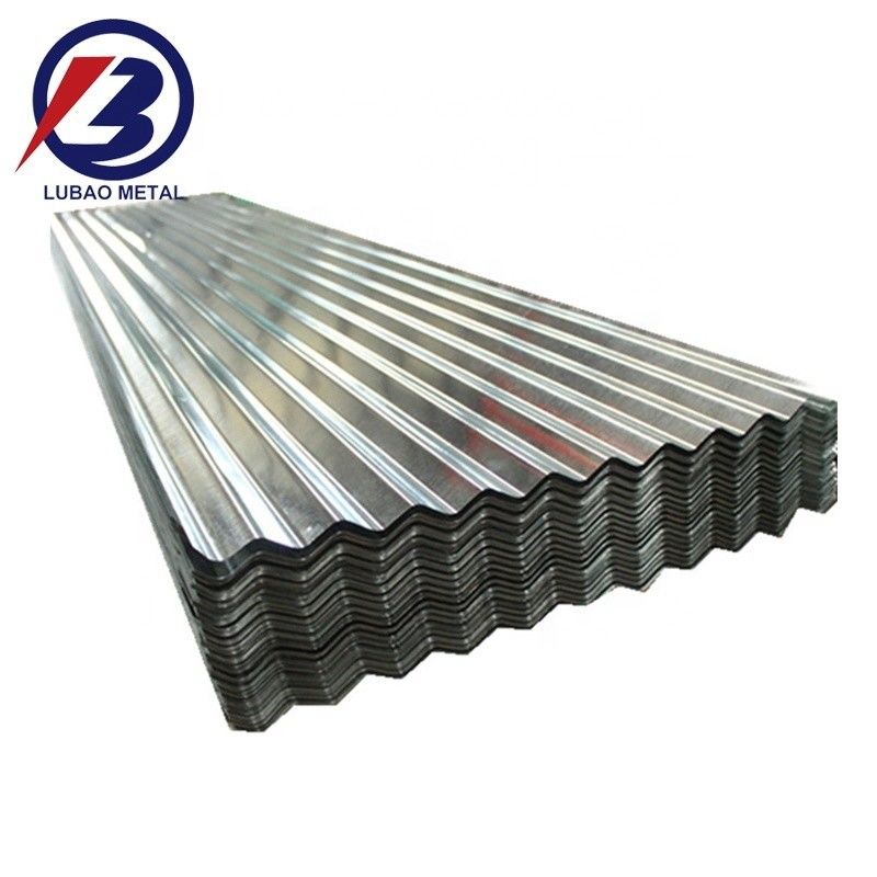 DX51d SGCC GI гофрированные кровельные листы Гальванизированные гофрированные цинковые кровельные листы с высокой коррозионной стойкостью