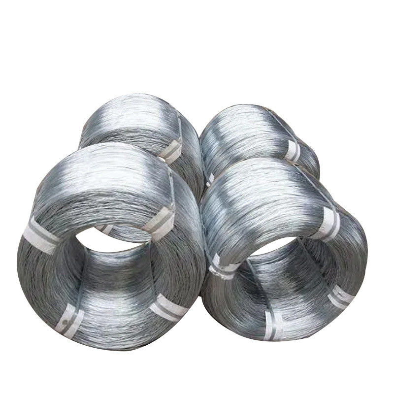 Z181-Z275 Покрытие Q195 Q235 Оцинкованная стальная электрическая ограждающая проволока 1,6 мм оцинкованная железная проволока стальная проволока для ограждения