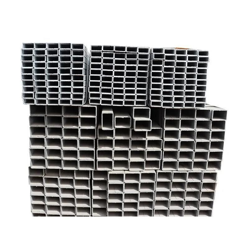 40x40x2.5 6061 6063 Горяче погруженные оцинкованные стальные трубы Gi квадратные прямоугольные трубы для промышленных целей в строительстве
