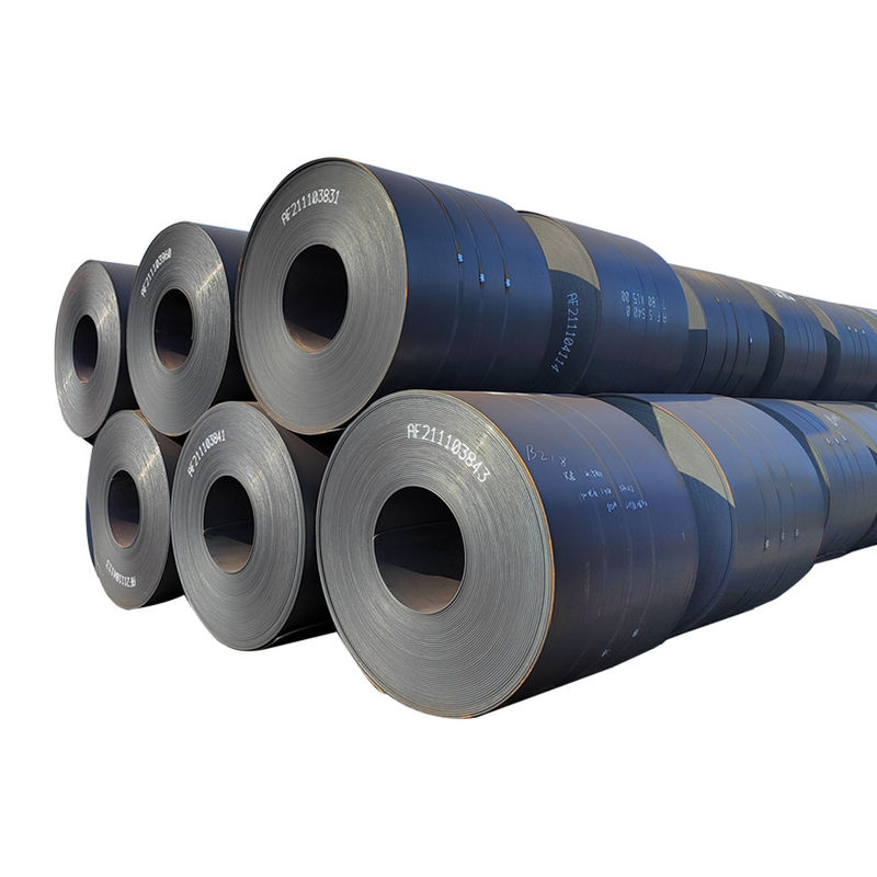 GB Standard Hot Rolled Carbon Steel Coil Q235 Q345 Толщина 12 мм 16 мм S235jr Hrc на кг для контейнерной пластины
