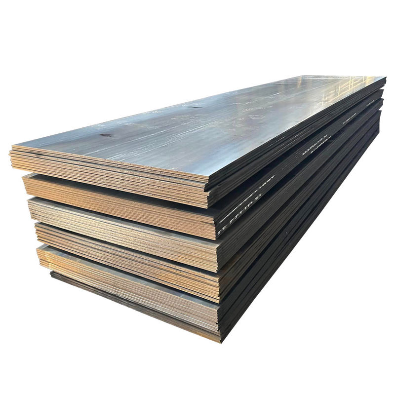 ASTM Standard Q345 Ss400 A36 Стальная плита 5mm 6mm 9mm hrc Ms Горяче прокатаная углеродистая мягкая стальная плита для применения в прочности